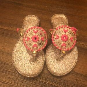 Jack rogers toddler sandals size 10